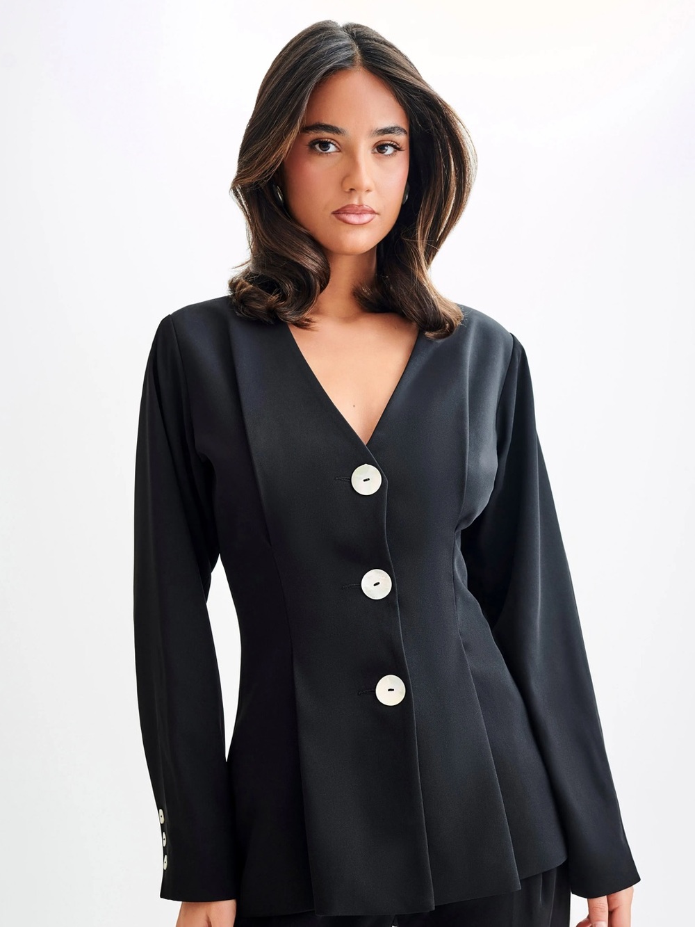 MESHKI Kendall Balloon Sleeve Jacket